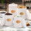 Daniel James Kitchen Canister Set Tea Coffee Sugar Biscuit Tin Food Storage Handle 6