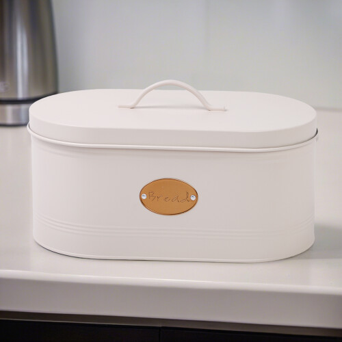 Daniel James Cream Bread Bin Container Large Kitchen Food Storage