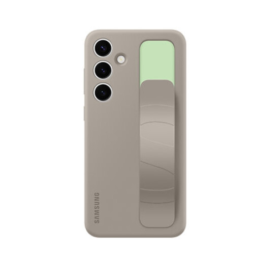 Samsung Custodia Samsung Galaxy Ufficiale S24 con Supporto, Taupe 2