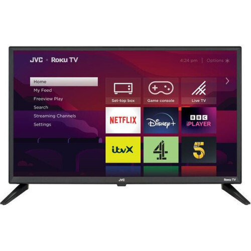 JVC LT 24CR230 Roku TV 24 Smart HD Ready HDR LED TV on OnBuy