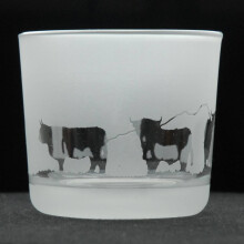 Tea Light Candle Holder Glass Votive Home Decor Clear Novelty Highland