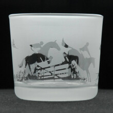 Tea Light Candle Holder Glass Votive Home Decor Clear Novelty Hunting