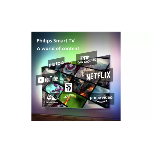 Philips PHILIPS Ambilight 32PFS6908 32" Smart Full HD HDR LED TV 2