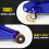 2 Tonne Hydraulic Trolley Floor Jack Overload Protection Max Height 320mm for Cars Vans with Storage Case 5