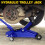 2 Tonne Hydraulic Trolley Floor Jack Overload Protection Max Height 320mm for Cars Vans with Storage Case 8