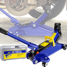 Floor Jack 2 Tons(4000lbs) Hydraulic Jack Car Trolley Floor Quick Lift Jack Extend to 350mm with Case