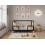 (Anthracite / Pine) Alexander | Cot Bed 140x70cm 4