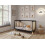 (Anthracite / Pine) Alexander | Cot Bed 140x70cm 7
