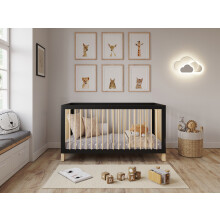 (Anthracite / Pine) Alexander | Cot Bed 140x70cm