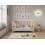 (White / Sunset Pine) Alexander | Cot Bed 140x70cm 6