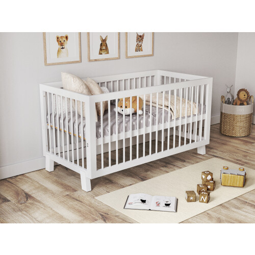 (White) Alexander | Cot Bed 140x70cm 2
