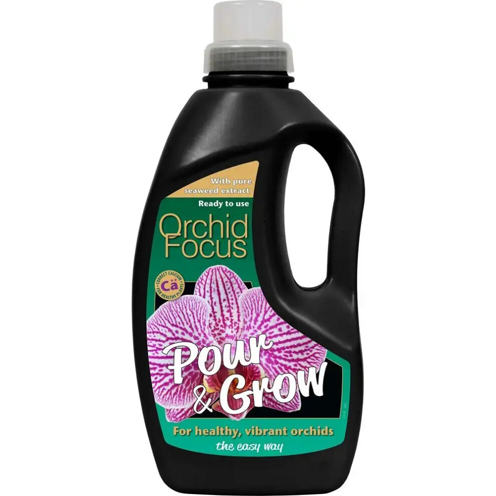Growth Technology Orchid Plant Food Fertiliser Feed Houseplant Liquid Ready To Use 1L