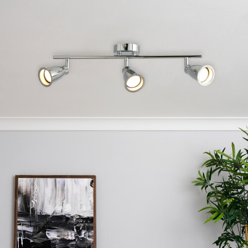 (Spotlight Bar) Litecraft Taurus Lights - Chrome 2