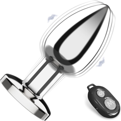 10 Modes Remote Control Vibrating Anal Plug - Anal Toys Butt Plug
