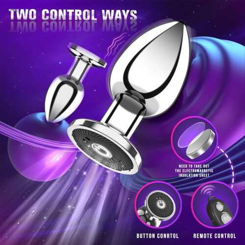 10 Modes Remote Control Vibrating Anal Plug - Anal Toys Butt Plug 2