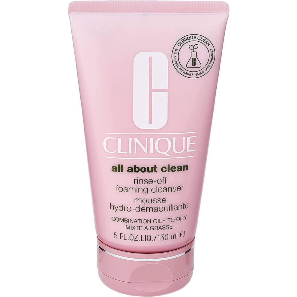 Clinique all about clean rinse off foaming cleanser - 150ml