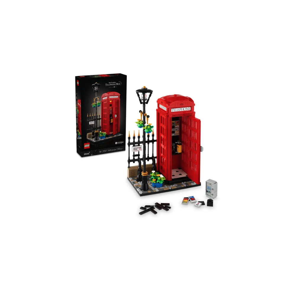 LEGO 21347 Red London Telephone Box