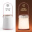 Night Light Dimmable Bedside Table Lamp with Alarm Clock, Time and Temperature Display, Timing and Remote Control 3