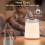 Night Light Dimmable Bedside Table Lamp with Alarm Clock, Time and Temperature Display, Timing and Remote Control 9