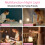 Night Light Dimmable Bedside Table Lamp with Alarm Clock, Time and Temperature Display, Timing and Remote Control 14