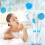 5 Heads Electric Rechargeable Body Brush Long Handle Bath Shower Back Scrubber 6