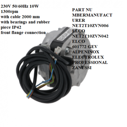 MOTOR ELCO VN 10-20/1832 , 4084745,FAN MOTOR