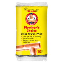 Trollull Plumber's Choice Steel Wool Pads 200g