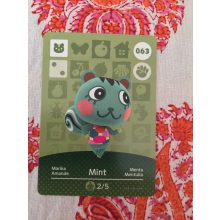 Animal Crossing Amiibo Cards ~ 063 Mint