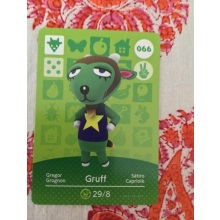 Animal Crossing Amiibo Cards ~066 Gruff