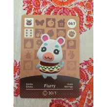 Animal Crossing Amiibo Cards ~067 Flurry