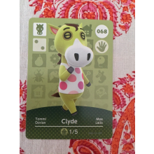 Animal Crossing Amiibo Cards ~068 Clyde