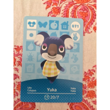 Animal Crossing Amiibo Cards ~071 Yuka