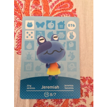 Animal Crossing Amiibo Cards ~076 Jeremiah