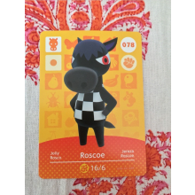 Animal Crossing Amiibo Cards ~078 Roscoe