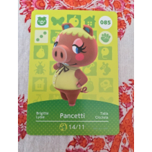 Animal Crossing Amiibo Cards ~085 Pancetti