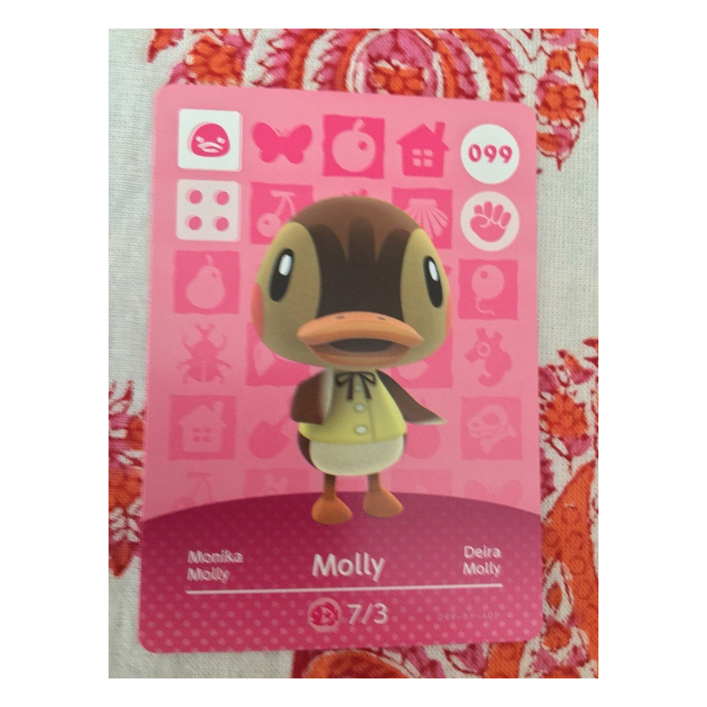 Animal Crossing Amiibo Cards ~099 Molly