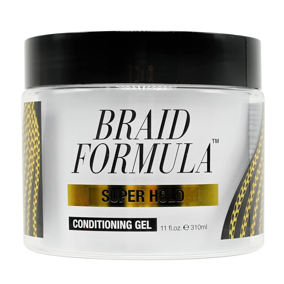 BRAID FORMULA CONDITNIONING GEL SUPER HOLD - 11OZ/ 310ML