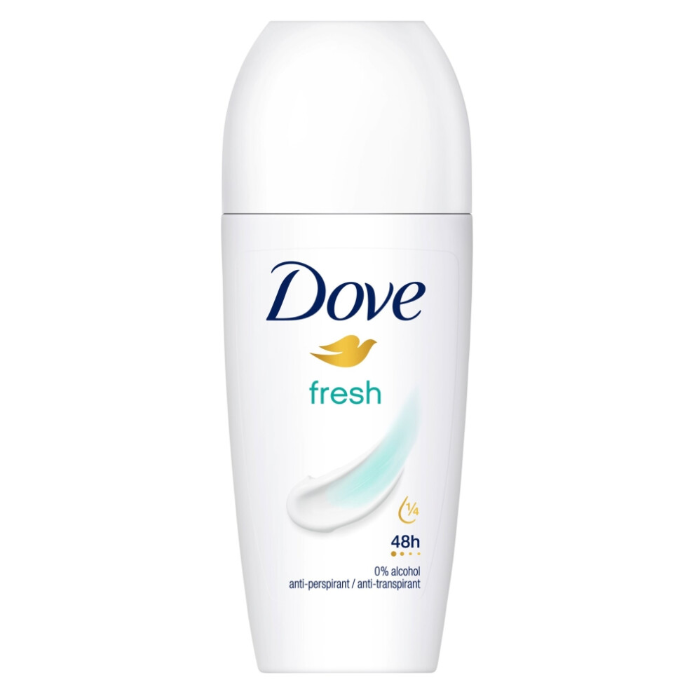 Dove Fresh Roll On AP up to 48H of Sweat & Odour Protection, 50ml