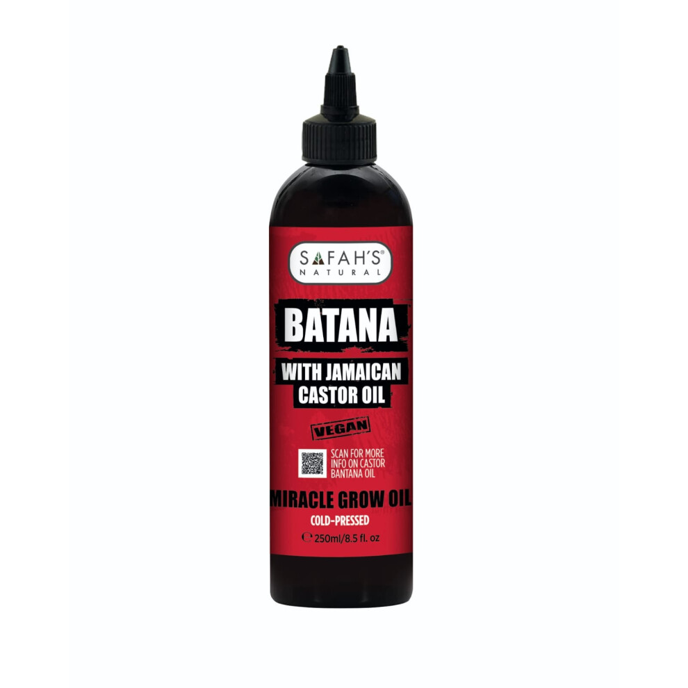 Safah's Natural Safah's Batana With Jamaican Castor Oil 250 Ml