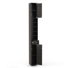 Bathroom Tall Cabinet Freestanding Storage Cabinet Organizer w/ Drawer