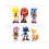 Sonic The Hedgehog 6Pcs Sonic the Hedgehog Action Game Figure Παιχνίδι Συλλεκτικό Διακοσμητικό Δώρο 5