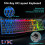 Cross OPENED BOX CROSS ZEBRA Gaming Keyboard and Mouse Set, 104 Keys UK Layout QWERTY 3
