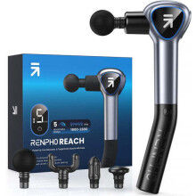 RENPHO Massager Gun with Detachable Handle with Upgrade Extension Handle