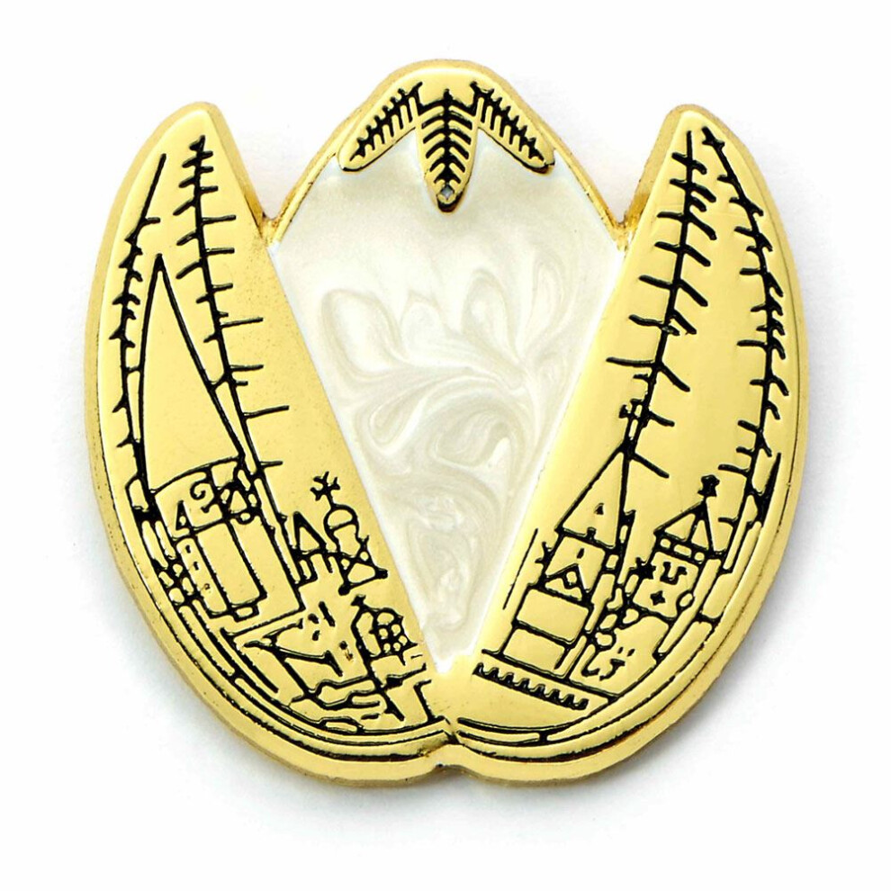 New Harry Potter Egg Badge Golden Tm-04301