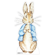 Rabbit Blue Jacket Star Mini Cardboard Cutout 93cm