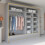 (203cm, Grey) High Gloss Mirror Sliding Wardrobe 4