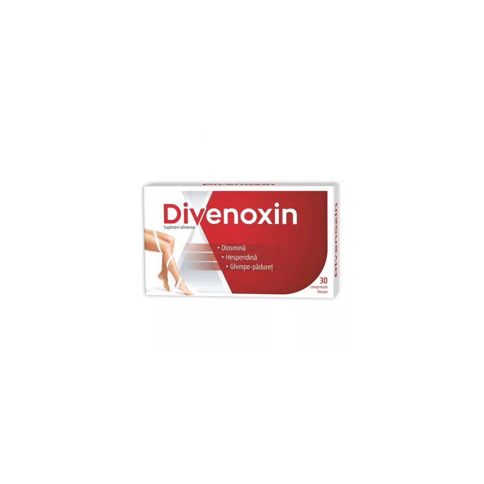 Zdrovit Divenoxin, 30 Film-Coated Tbl Supports Venous Circulation