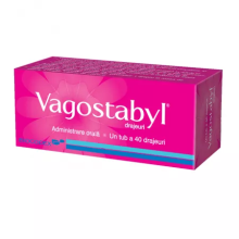 Vagostabyl, 40 dragees,treat cardiac hyperexcitability