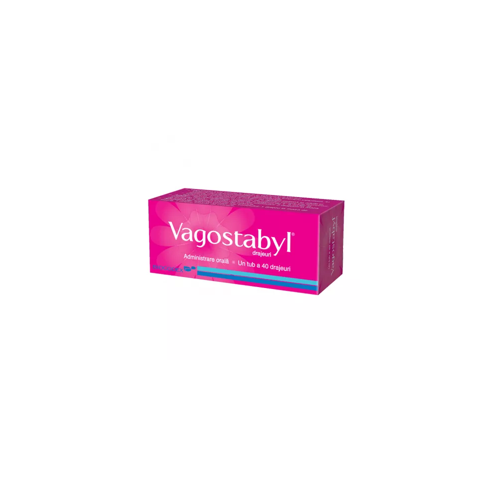 Vagostabyl, 40 dragees,treat cardiac hyperexcitability