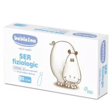 Ser fiziologic. Physiological serum Bebicina, 20 monodoses x 5 ml